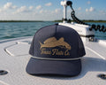 Texas Flats Navy/Sand Rope Hat